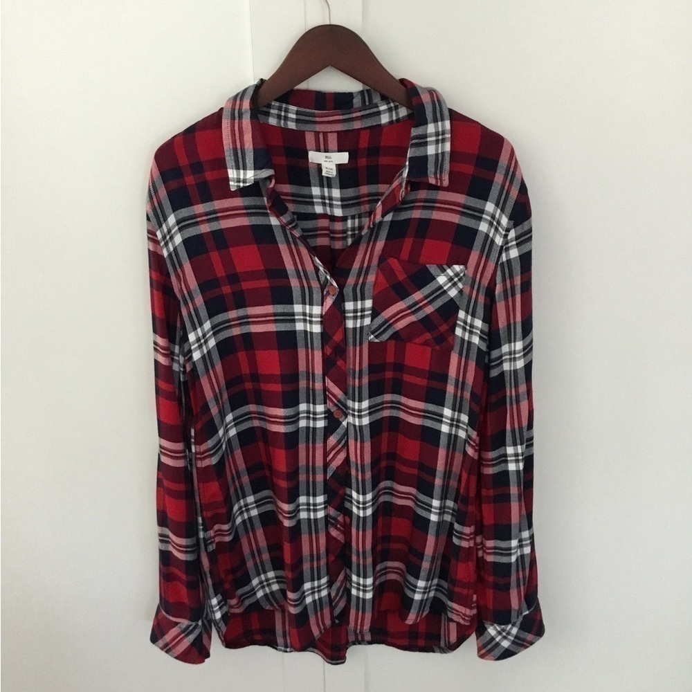 N - BLL New York Red Flannel Size M